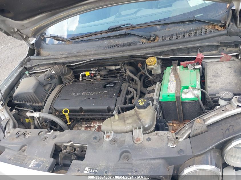 2012 Chevrolet Sonic 2Lt VIN: 1G1JC5SH0C4110094 Lot: 39584307