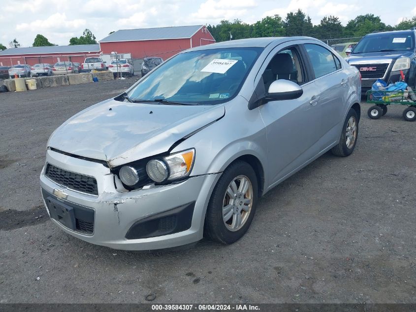 2012 Chevrolet Sonic 2Lt VIN: 1G1JC5SH0C4110094 Lot: 39584307