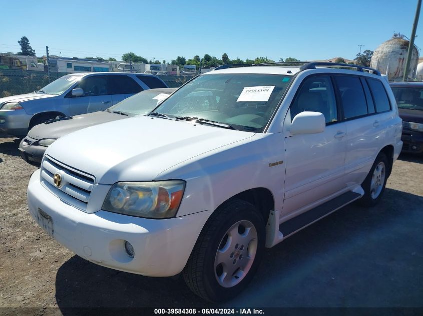 2004 Toyota Highlander Limited V6 VIN: JTEEP21A840064440 Lot: 39584308