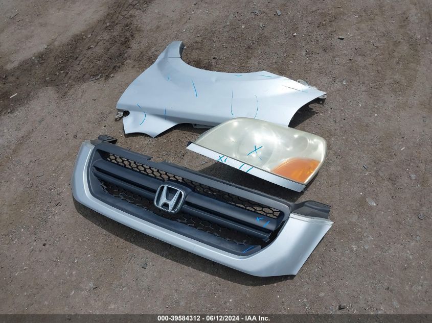 2004 Honda Pilot Ex VIN: 2HKYF18494H558694 Lot: 39584312