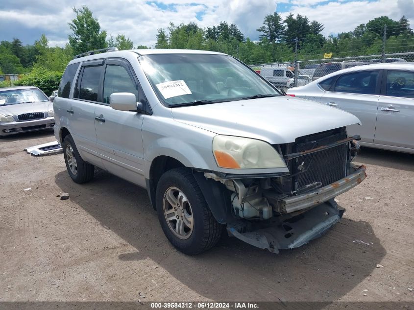 2004 Honda Pilot Ex VIN: 2HKYF18494H558694 Lot: 39584312