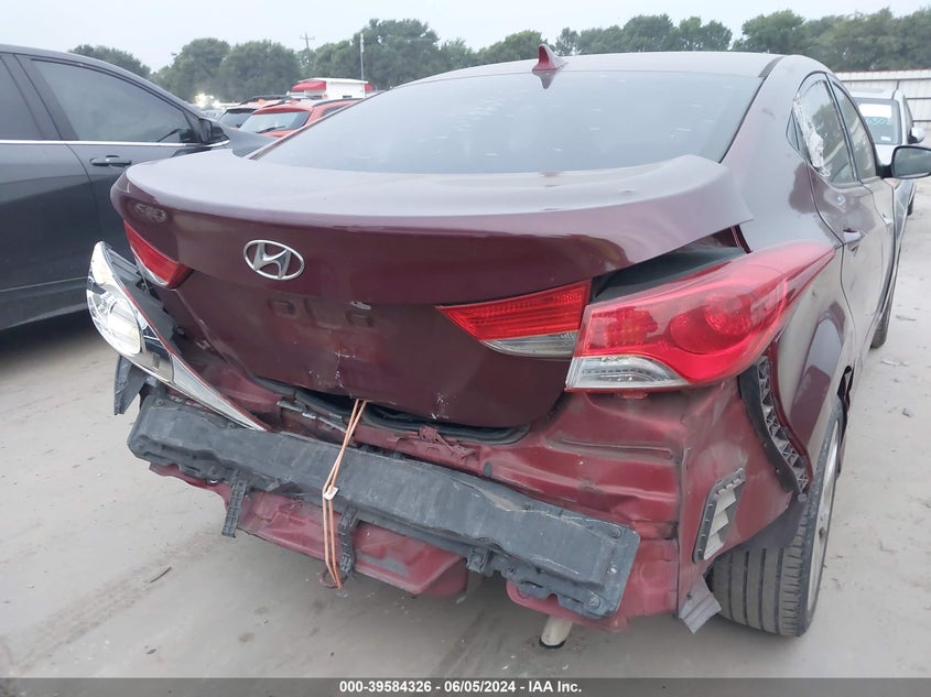 2012 Hyundai Elantra Limited (Ulsan Plant) VIN: KMHDH4AE9CU242175 Lot: 39584326