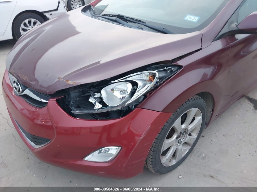 2012 Hyundai Elantra Limited (Ulsan Plant) VIN: KMHDH4AE9CU242175 Lot: 39584326