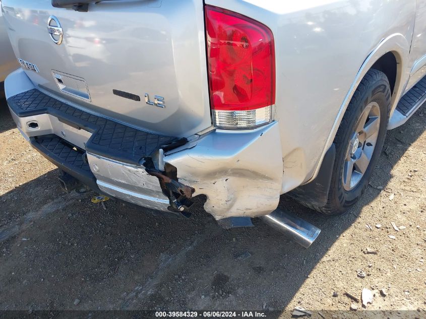 2009 Nissan Armada Se/Le VIN: 5N1BA08D49N605874 Lot: 39584329