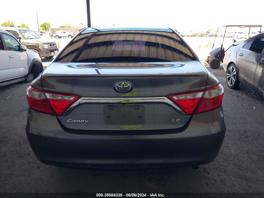 2015 Toyota Camry Le VIN: 4T4BF1FK1FR493440 Lot: 39584338