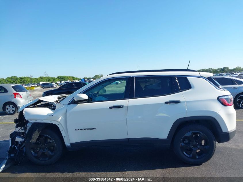 2021 Jeep Compass Latitude Fwd VIN: 3C4NJCBB2MT505159 Lot: 39584342