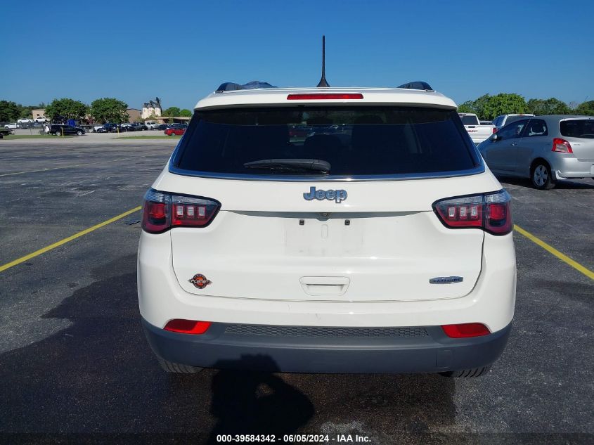 2021 Jeep Compass Latitude Fwd VIN: 3C4NJCBB2MT505159 Lot: 39584342