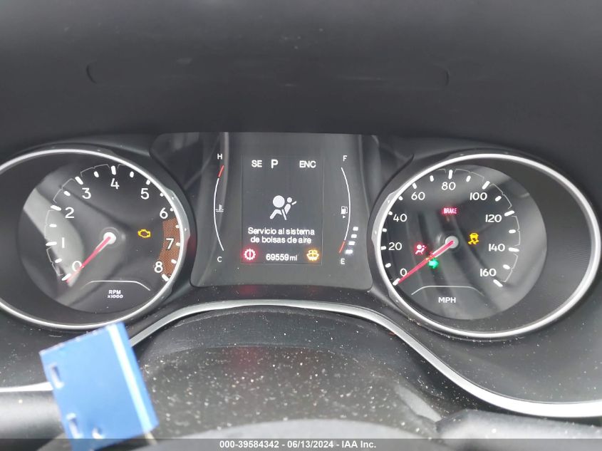 2021 Jeep Compass Latitude Fwd VIN: 3C4NJCBB2MT505159 Lot: 39584342