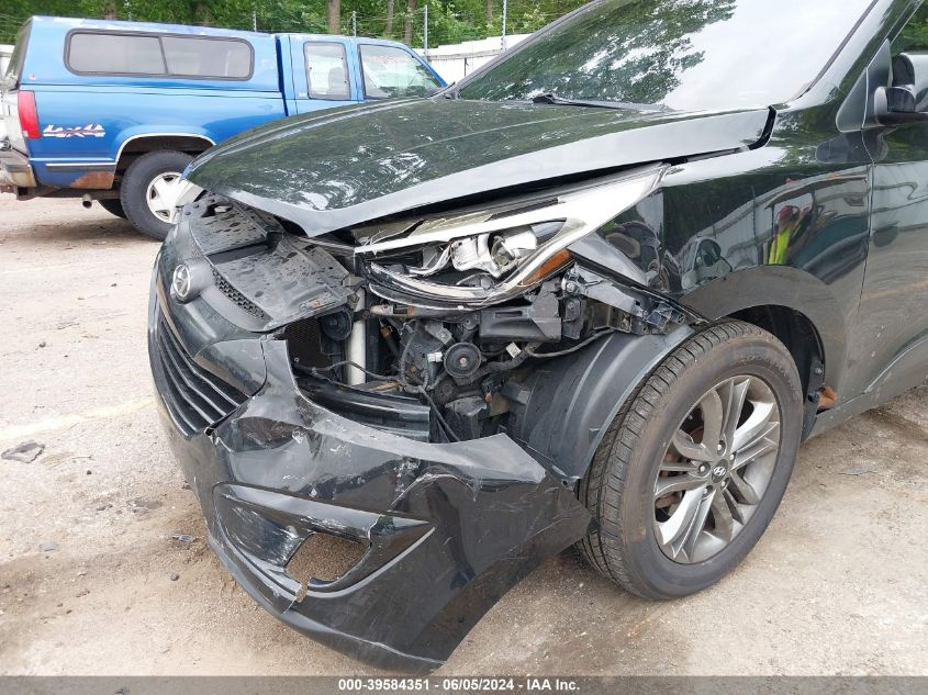 2015 Hyundai Tucson Se VIN: KM8JU3AG1FU098376 Lot: 39584351