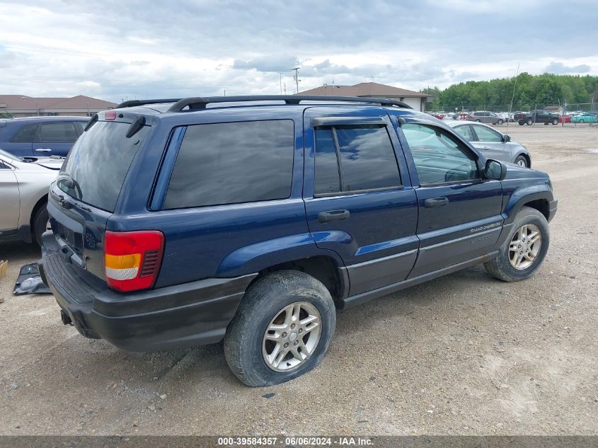 2002 Jeep Grand Cherokee Laredo VIN: 1J4GW48S02C315712 Lot: 39584357