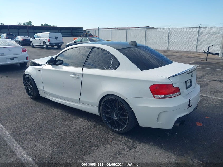 2011 BMW 135I VIN: WBAUC9C58BVM09824 Lot: 39584362