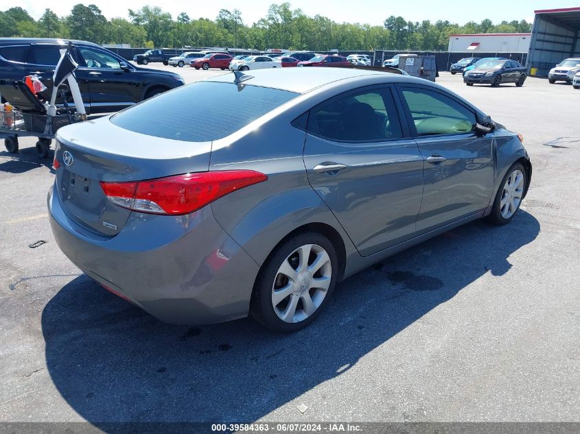 2013 Hyundai Elantra Limited VIN: 5NPDH4AE9DH429304 Lot: 39584363