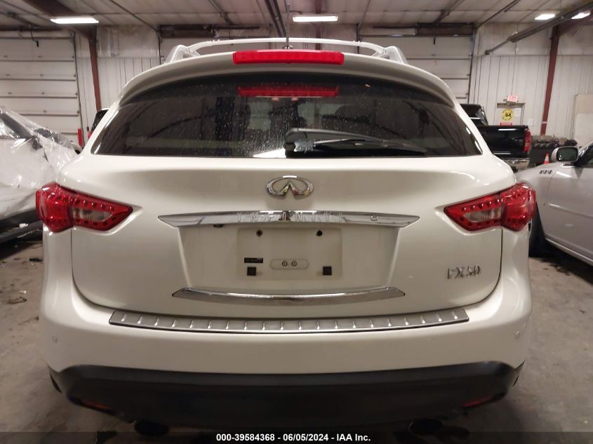 2011 Infiniti Fx50 VIN: JN8BS1MW1BM760283 Lot: 39584368
