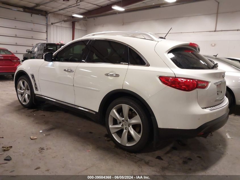 2011 Infiniti Fx50 VIN: JN8BS1MW1BM760283 Lot: 39584368