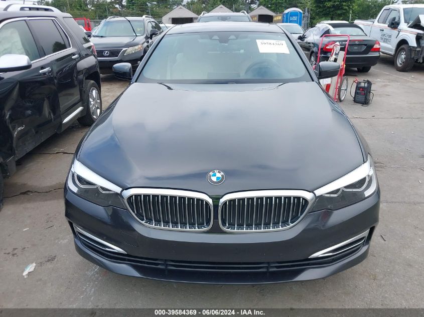 2019 BMW 530E Iperformance VIN: WBAJA9C57KB398678 Lot: 39584369