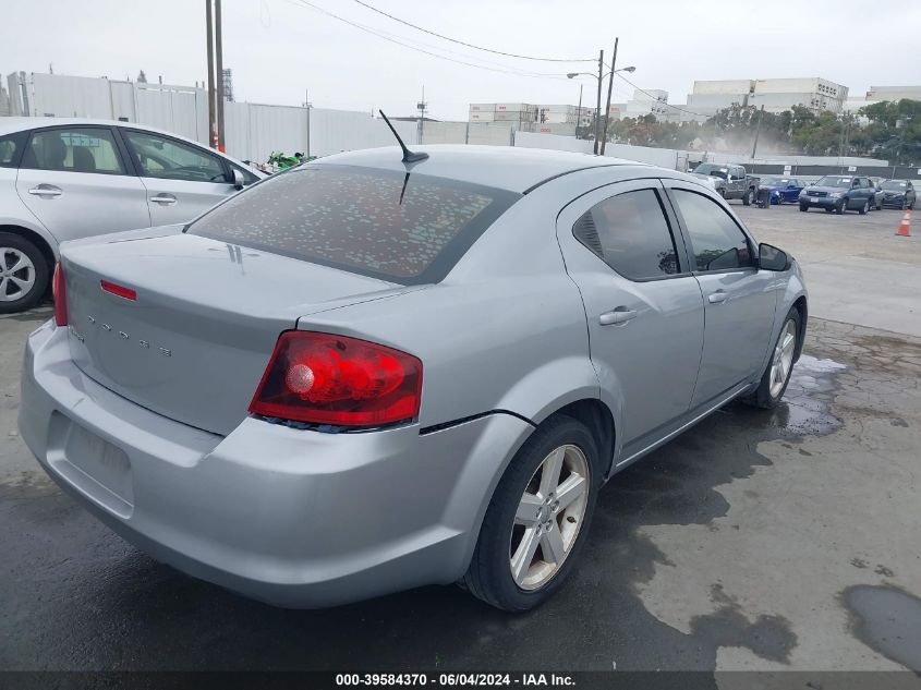 2013 Dodge Avenger Se VIN: 1C3CDZAB2DN665260 Lot: 39584370