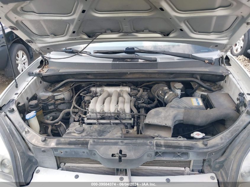 2007 Hyundai Tucson Limited/Se VIN: KM8JN12DX7U584630 Lot: 39584374