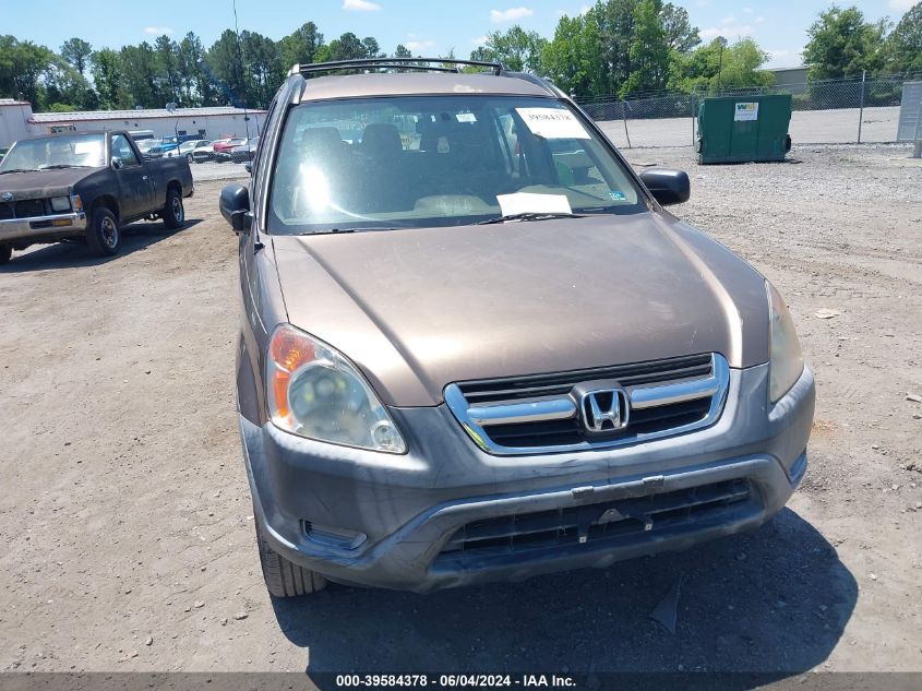 2002 Honda Cr-V Lx VIN: JHLRD68492C019852 Lot: 39584378