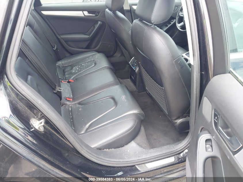 2011 Audi A4 2.0T Premium VIN: WAUFFAFL1BN022608 Lot: 39584383