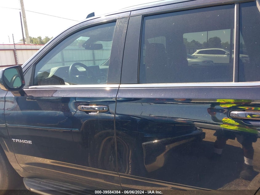 2021 Chevrolet Tahoe C1500 Lt VIN: 1GNSCNKD6MR139927 Lot: 39584384