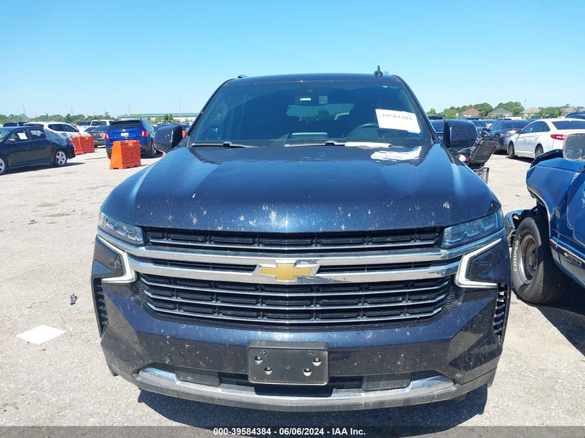 2021 Chevrolet Tahoe C1500 Lt VIN: 1GNSCNKD6MR139927 Lot: 39584384