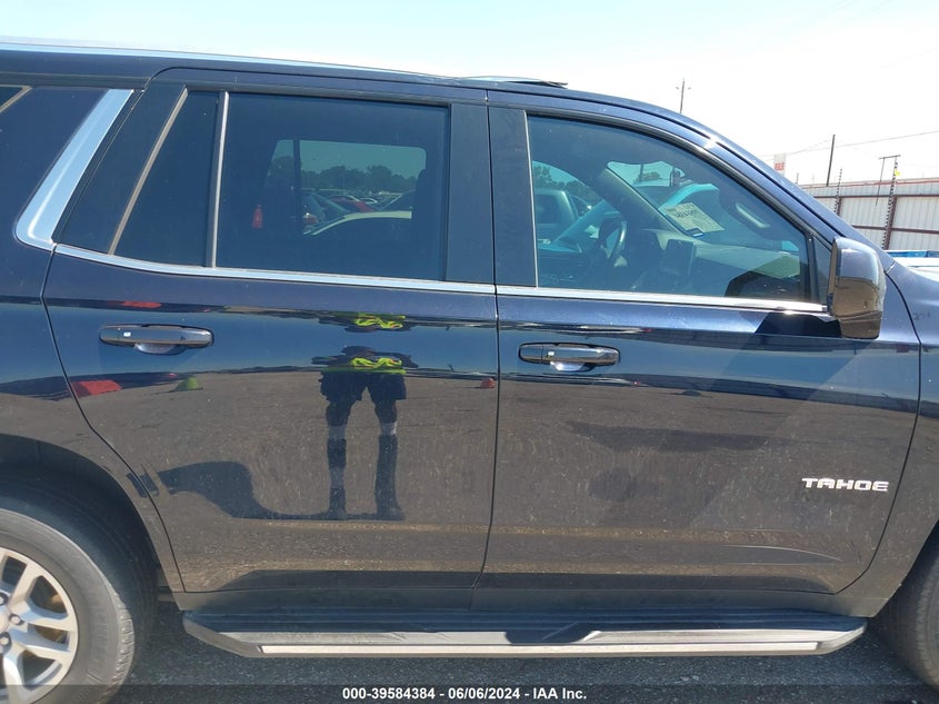 2021 Chevrolet Tahoe C1500 Lt VIN: 1GNSCNKD6MR139927 Lot: 39584384