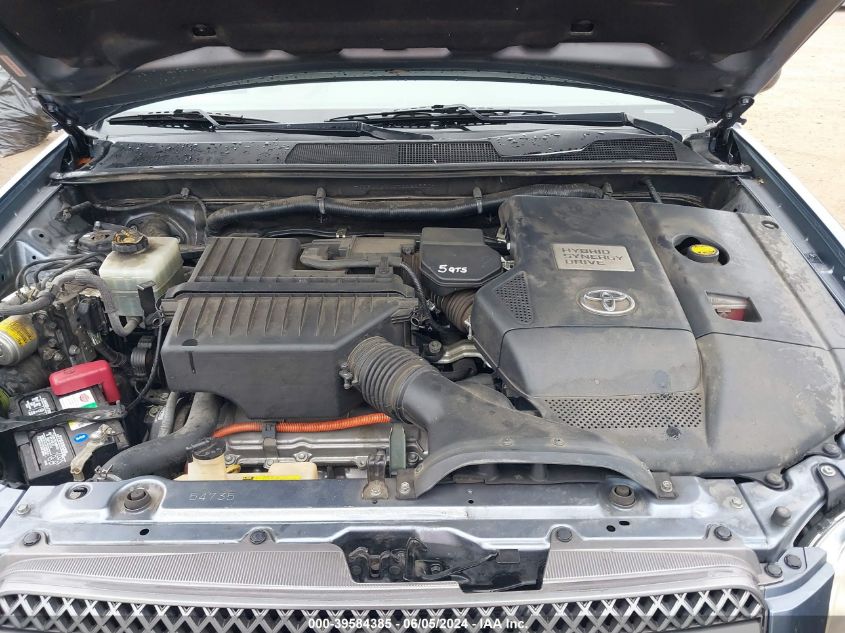 2007 Toyota Highlander Hybrid Limited V6 VIN: JTEDW21A070020984 Lot: 39584385