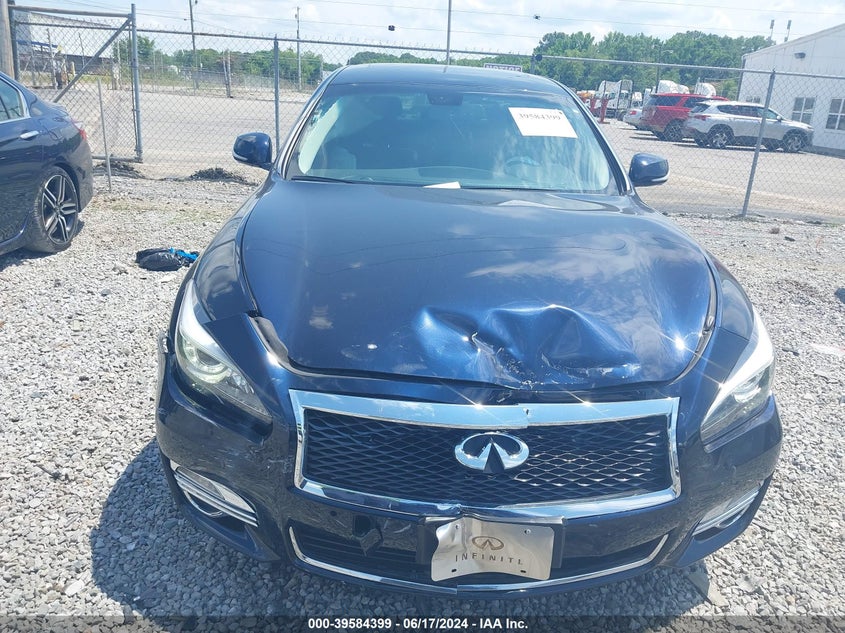 JN1BY1PR2JM370309 2018 Infiniti Q70L 3.7X Luxe