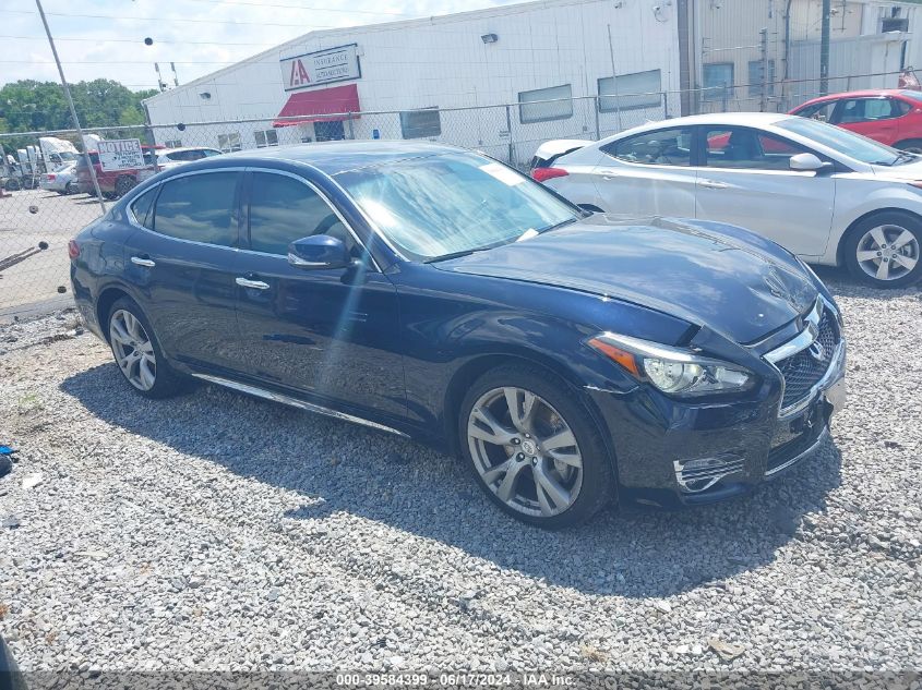 2018 Infiniti Q70L 3.7X Luxe VIN: JN1BY1PR2JM370309 Lot: 39584399