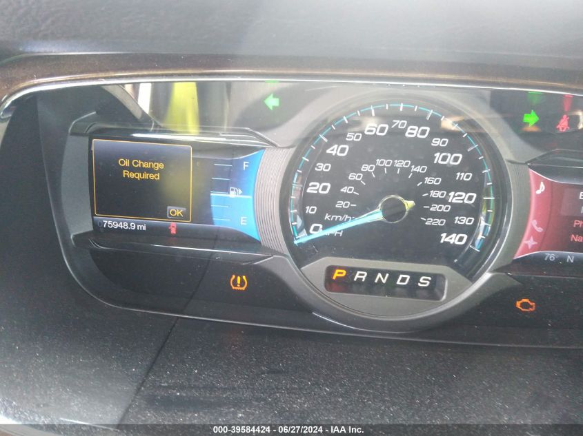 2013 Ford Taurus Limited VIN: 1FAHP2F84DG122600 Lot: 39584424