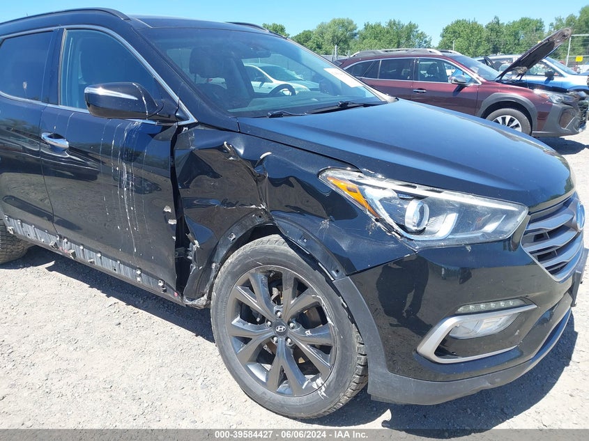 2017 Hyundai Santa Fe Sport 2.0T Ultimate VIN: 5XYZWDLA3HG501522 Lot: 39584427