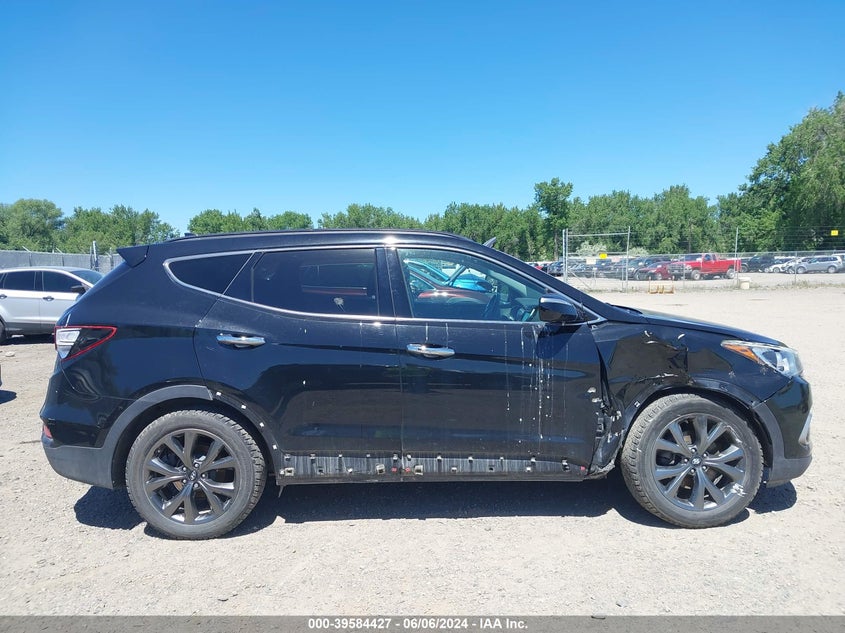 2017 Hyundai Santa Fe Sport 2.0T Ultimate VIN: 5XYZWDLA3HG501522 Lot: 39584427
