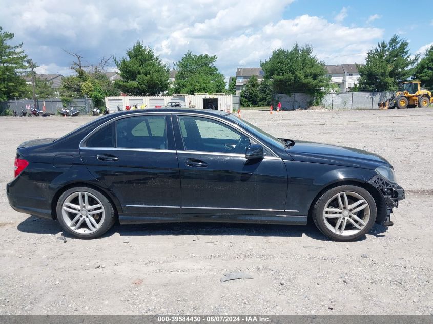 2013 Mercedes-Benz C 250 Luxury/Sport VIN: WDDGF4HB9DR294368 Lot: 39584430