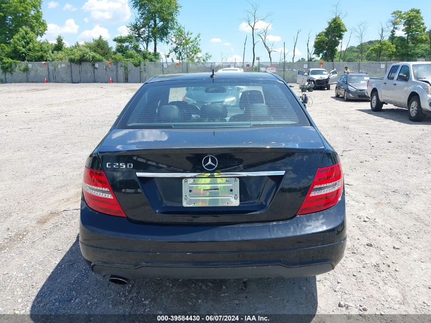 2013 Mercedes-Benz C 250 Luxury/Sport VIN: WDDGF4HB9DR294368 Lot: 39584430