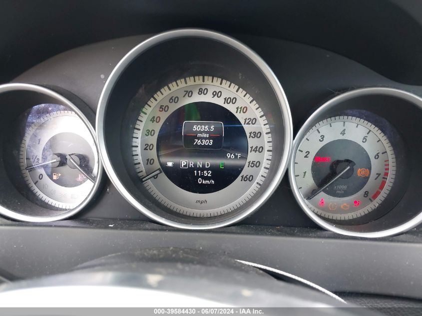 2013 Mercedes-Benz C 250 Luxury/Sport VIN: WDDGF4HB9DR294368 Lot: 39584430