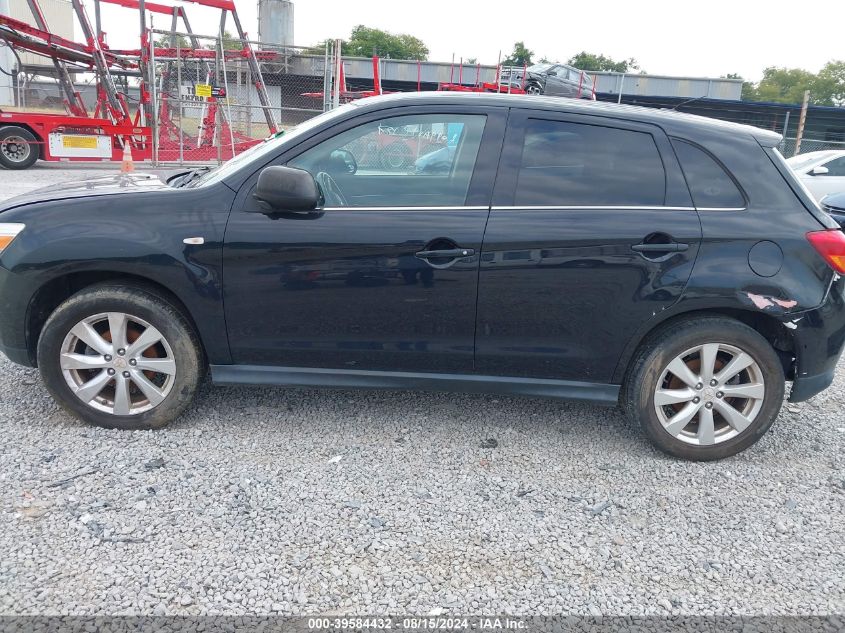 2014 Mitsubishi Outlander Sport Se VIN: 4A4AP4AU8EE020136 Lot: 39584432