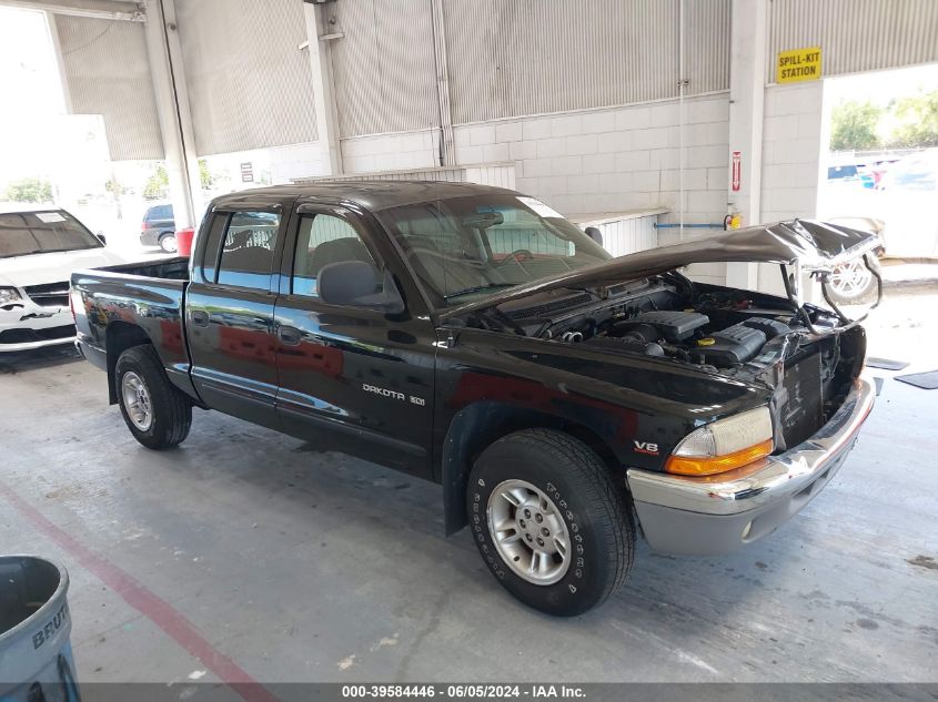 2000 Dodge Dakota Slt/Sport VIN: 1B7GL2AN7YS783913 Lot: 39584446