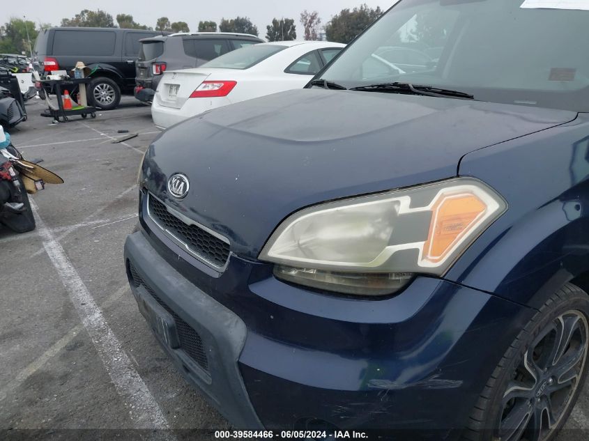 2010 Kia Soul + VIN: KNDJT2A26A7067797 Lot: 39584466
