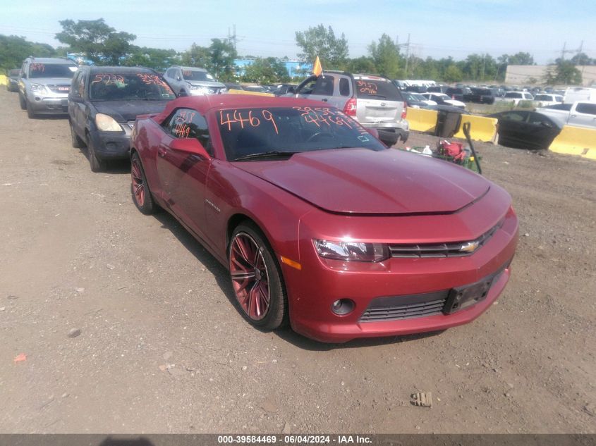 2015 Chevrolet Camaro 1Lt VIN: 2G1FD3D36F9293298 Lot: 39584469