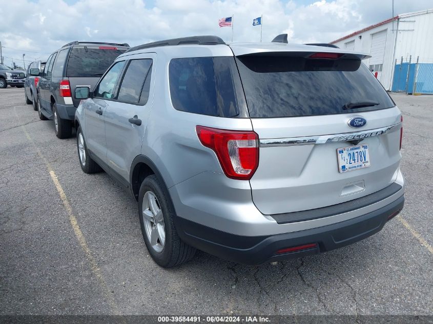 2018 Ford Explorer VIN: 1FM5K7B88JGA59233 Lot: 39584491