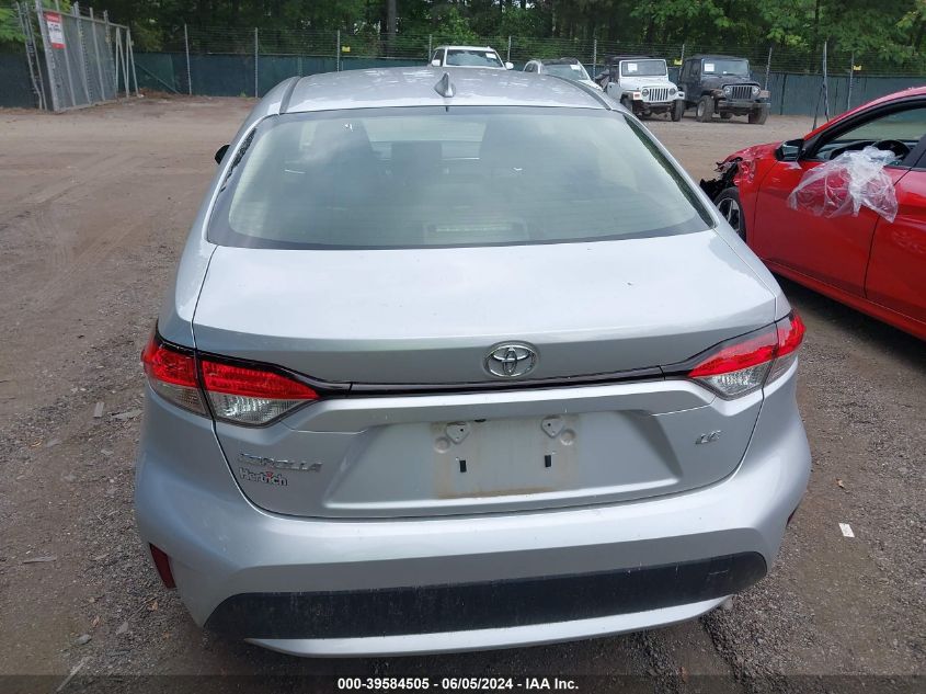 2022 Toyota Corolla Le VIN: JTDEPMAE7N3024580 Lot: 39584505