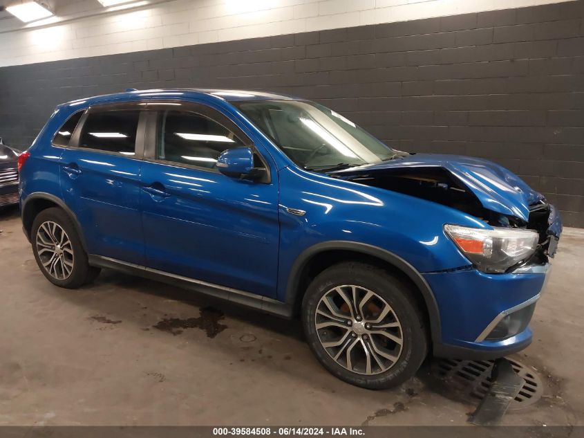 2017 Mitsubishi Outlander Sport 2.4 Se VIN: JA4AR3AW5HZ021183 Lot: 39584508