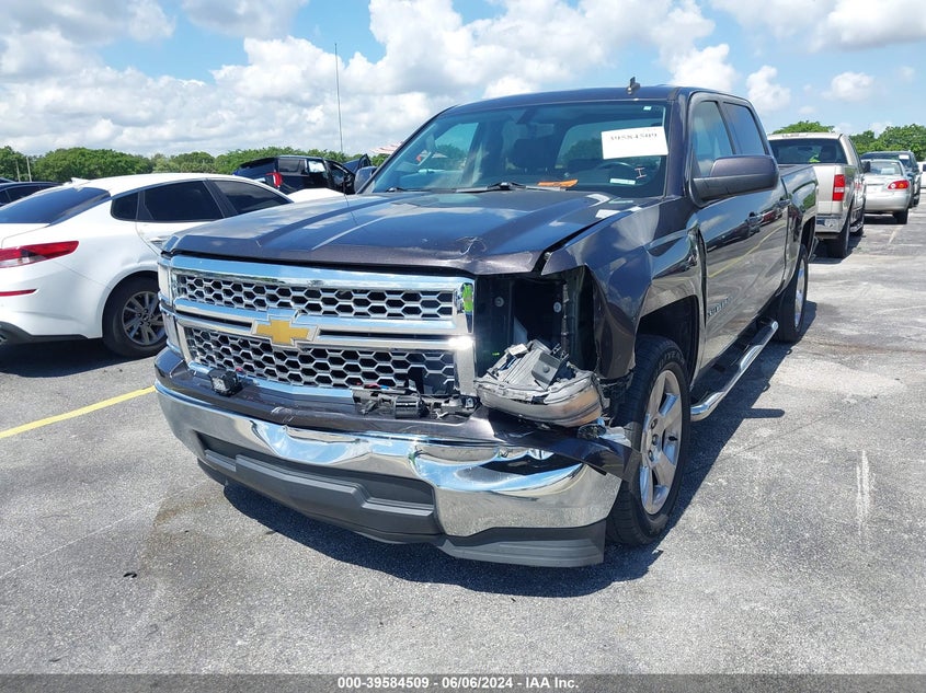 2014 Chevrolet Silverado 1500 1Lt VIN: 3GCPCREC6EG534796 Lot: 39584509