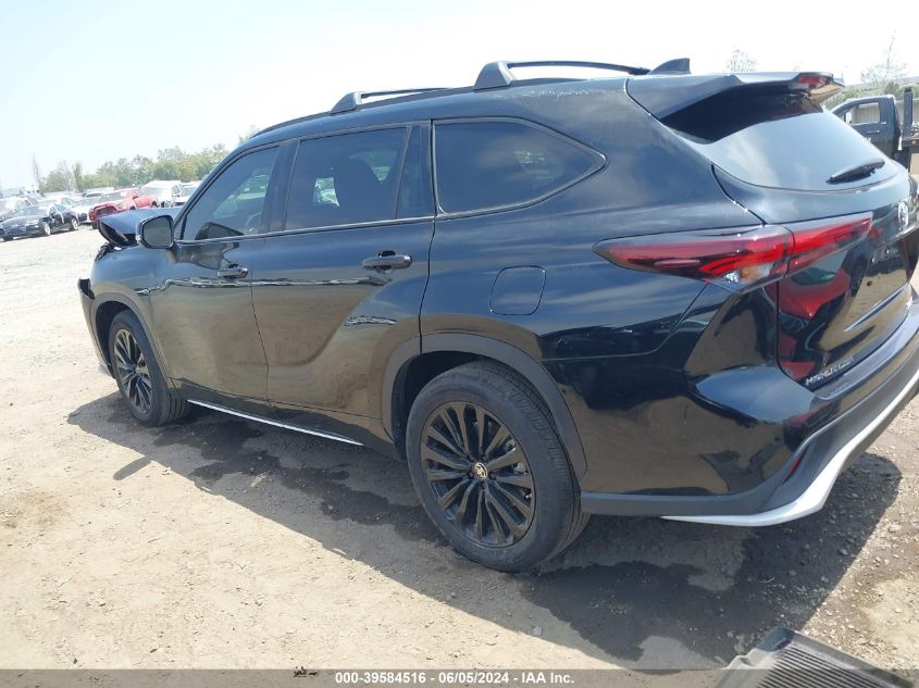 2024 Toyota Highlander Xse VIN: 5TDKDRBH7RS540587 Lot: 39584516