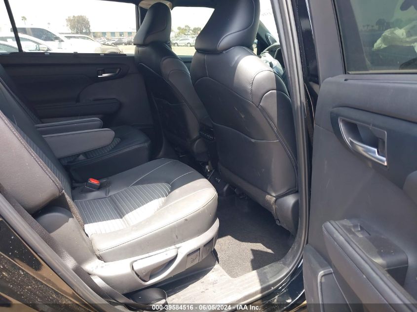 2024 Toyota Highlander Xse VIN: 5TDKDRBH7RS540587 Lot: 39584516