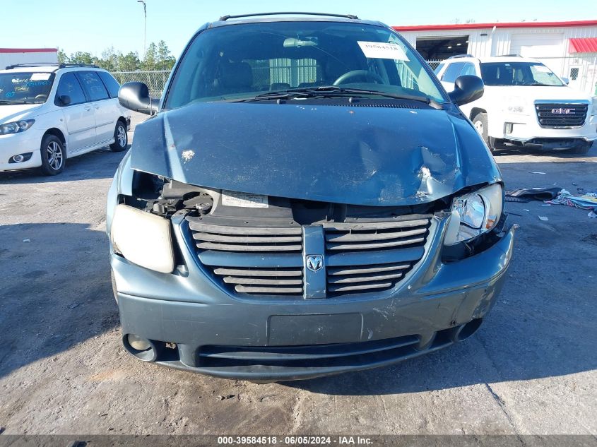 2007 Dodge Grand Caravan Sxt VIN: 2D4GP44L97R271339 Lot: 39584518