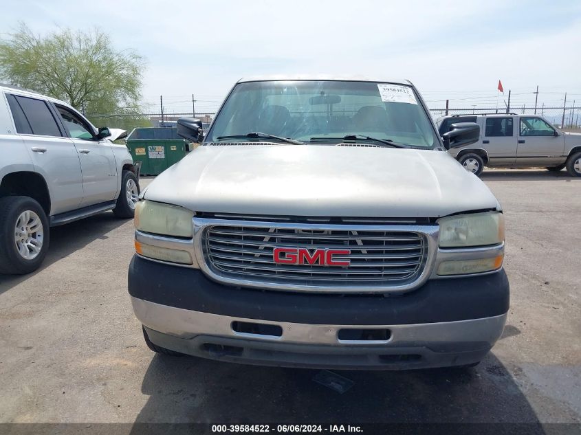 2002 GMC Sierra 2500Hd Sl VIN: 1GTHK29G22E303408 Lot: 39584522