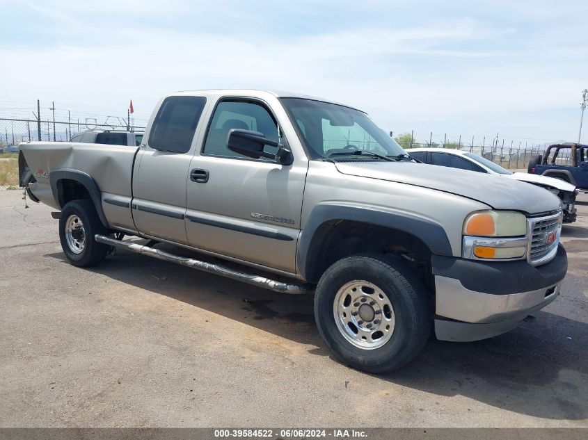 2002 GMC Sierra 2500Hd Sl VIN: 1GTHK29G22E303408 Lot: 39584522