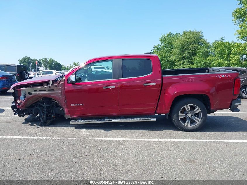 2017 Chevrolet Colorado Lt VIN: 1GCGTCEN6H1280329 Lot: 39584524