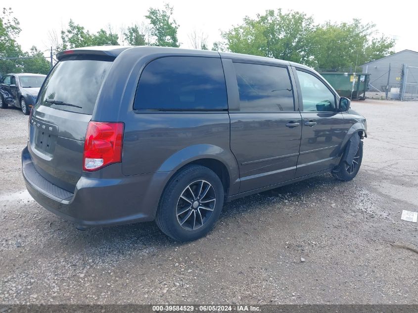 2015 Dodge Grand Caravan Se VIN: 2C4RDGBG1FR558839 Lot: 39584529